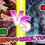 【遊戯王】神碑で大会は勝ち抜ける！？　環境デッキとデュエル！【対戦動画】