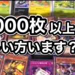 【遊戯王・ポケカ】新弾を開封した後の大量のカード！これをどう処理するか…