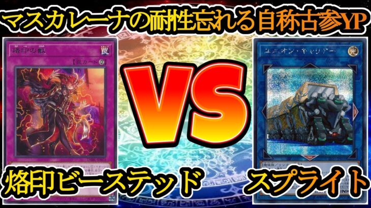 【遊戯王】粘り強さがビーステッドの持ち味『烙印ビーステッド』vs『スプライト』対戦動画Part12７１【デュエル動画】