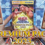 【遊戯王】人気テーマの新規が収録！！  新弾『プレミアムパック２０２３』を１箱開封！