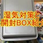 梅雨直前！カードの湿気対策と未開封BOX紹介　遊戯王