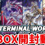 【遊戯王】新弾‼『ターミナル・ワールド』9BOX開封動画‼【霊獣】【氷結界】【インフェルノイド】【ジェネクス】