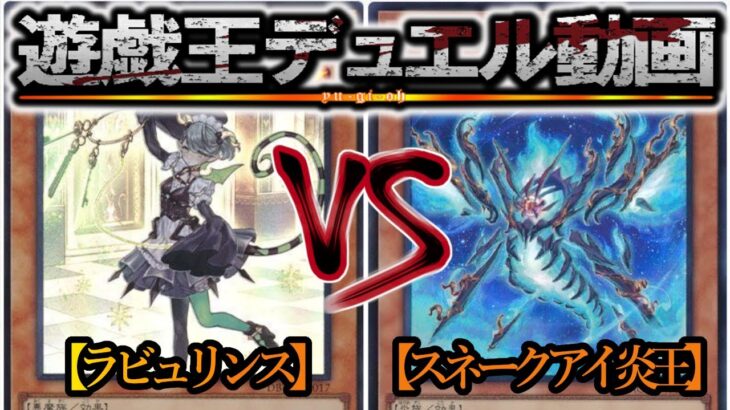 【遊戯王実況付き】蛇眼の怒りは天蓋を衝きて『ラビュリンス』vs『スネークアイ炎王』フリーデュエルPart1416【対戦動画】