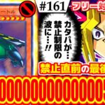 【#遊戯王】禁止前に最大の一撃を！「カタパルトタートル」を全力構築で弔う！『幻影六武衆』vs『幻魔スプライト』フリー対戦【#ガチネタ】#161