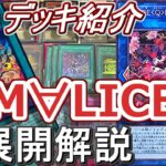 【遊戯王】M∀LICE(マリス)デッキ紹介&展開解説～手札一枚から4妨害！良質な妨害が強すぎる～