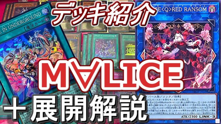 【遊戯王】M∀LICE(マリス)デッキ紹介&展開解説～手札一枚から4妨害！良質な妨害が強すぎる～