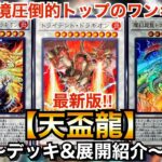 【遊戯王】現環境圧倒的トップのワンキル‼︎最新版構築‼︎天盃龍【デッキ&展開紹介】