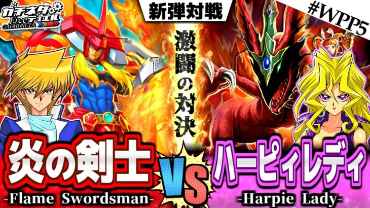 【#遊戯王】「炎の剣士」が遂に超進化！城之内vs孔雀舞！『炎の剣士』vs『ハーピィレディ』新弾テーマ対戦【#ガチネタ】#WPP5