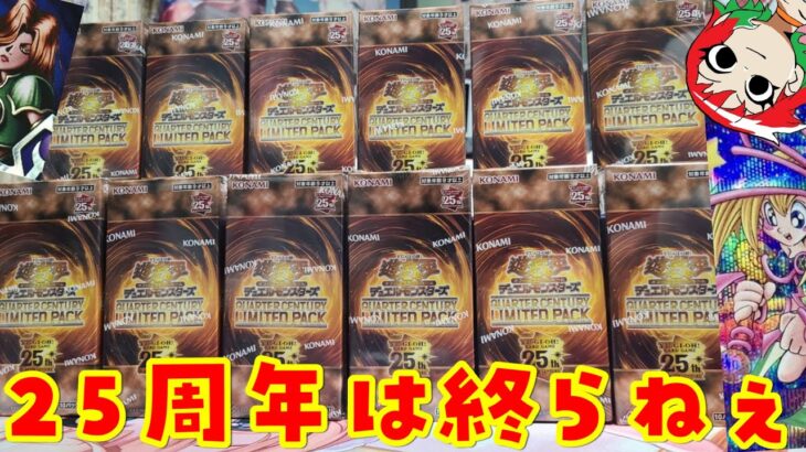 【遊戯王】クォーターセンチュリーリミテッドパックを12Box開封！QUARTER CENTURY LIMITED PACK OPENING!【開封動画】