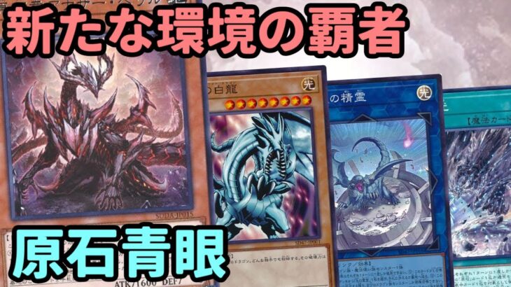 【#遊戯王】強化された青眼が遂に環境トップに！安定した立ち回りとリソースで全てを粉砕する『原石青眼』紹介します！【#トレカカルテ】